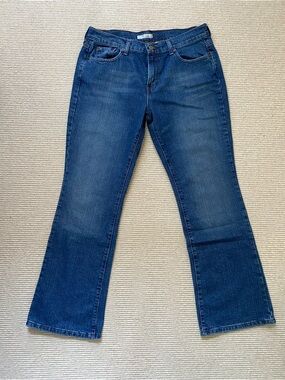 Levi's Women's Dark Wash Blue Bootcut  Jeans 515, Size 12